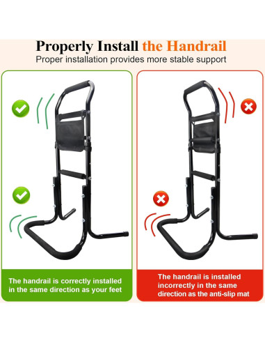 Asistente de Elevación DePango Ajustable para Ancianos 82-90 cm