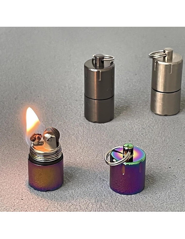 Encendedor Mini Impermeable Youfeel de Keroseno 9g Arcoíris