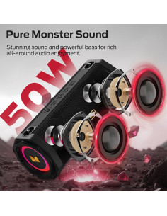 Altavoz Bluetooth Monster S200 50W Impermeable IPX6 24H 2