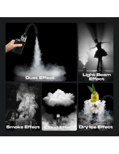 Máquina de Niebla Portátil COLBOR CF3 30W Control Remoto 2