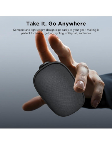 Altavoz Bluetooth Portátil FVYAO FS01 6W Sonido HD Negro