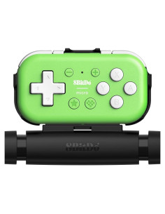 Controlador Mini Bluetooth 8BitDo Pocket Verde para Switch y Android
