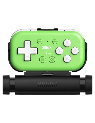 Controlador Mini Bluetooth 8BitDo Pocket Verde para Switch y Android