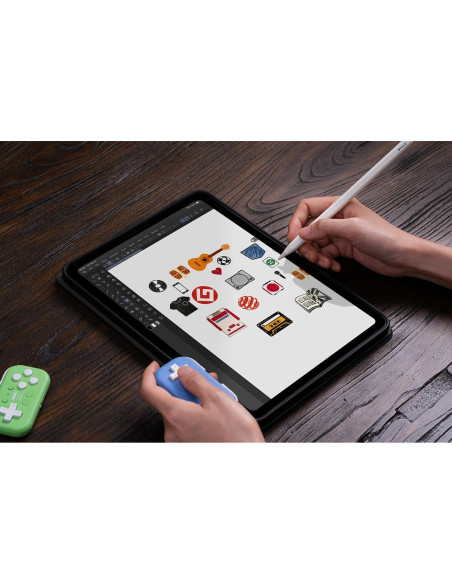 Controlador Mini Bluetooth 8BitDo Pocket Verde para Switch y Android