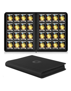 Carpeta de Tarjetas de Comercio Qurhafoo 1024 Páginas PU Negra