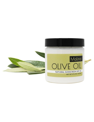 Aceite de Oliva Orgánico Malina Protector Solar SPF 30+ 118ml
