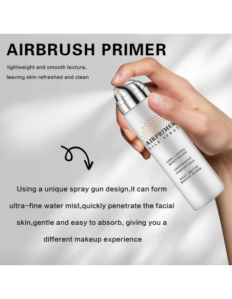 Primer de Aerógrafo QIUFSSE Hidratante para Piel Grasa 68g