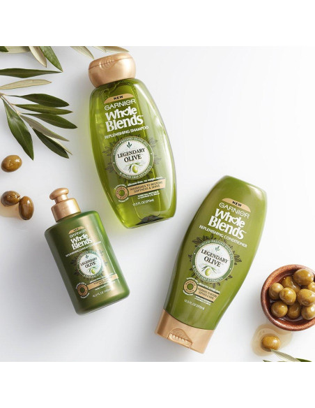 Champú Reponedor Garnier Whole Blends Aceituna 650 ml