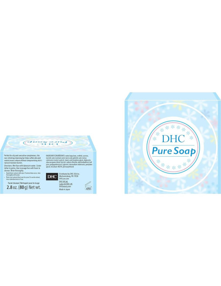 Jabón Puro DHC Barra Limpiadora Piel Grasa 79.4 g