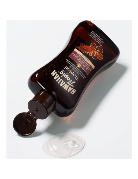 Aceite Bronceador Oscuro Hawaiian Tropic 3 x 240 ml