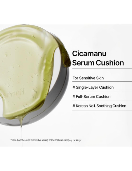 Cushion Serum Base Hidratante Parnell 19N Piel Sensible 15g