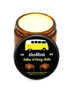 Bálsamo de Sebo y Miel Vanman 68g - Cuidado Piel Seca Sin Fragancia