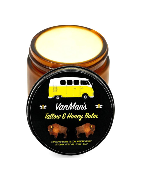 Bálsamo de Sebo y Miel Vanman 68g - Cuidado Piel Seca Sin Fragancia