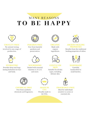 Bálsamo de Sebo y Miel Vanman 68g - Cuidado Piel Seca Sin Fragancia