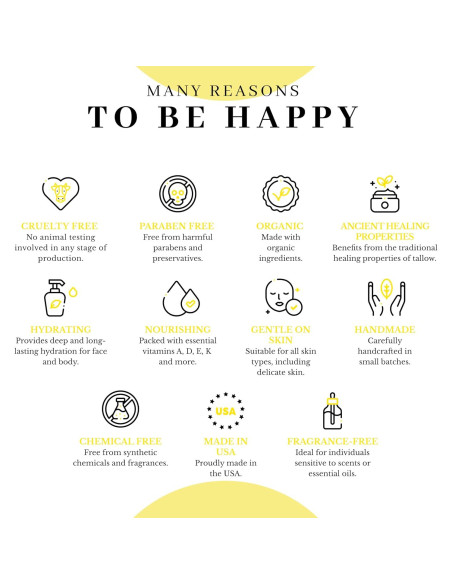 Bálsamo de Sebo y Miel Vanman 68g - Cuidado Piel Seca Sin Fragancia