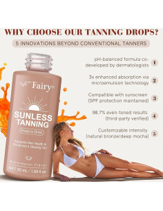 Gotas Bronceadoras Sin Sol APU.FAIRY - 2 Piezas, Sabor Sandía 2