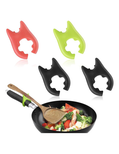 Soporte de Cuchara de Silicona Cobee 4 Piezas Antideslizante