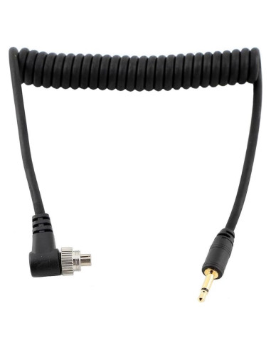 Cable de Sincronización PC 2.5mm Keabroir 1m para Flash DSLR