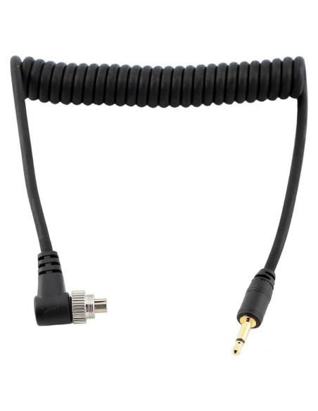 Cable de Sincronización PC 2.5mm Keabroir 1m para Flash DSLR