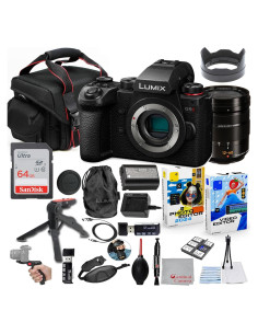 Cámara Sin Espejo Panasonic Lumix G9 II 12-60mm + Accesorios