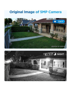 Cámara de Seguridad 4COVR 5MP PoE Domo IP Resistente al Agua 2