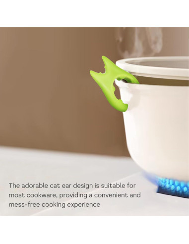 Soporte de Cuchara de Silicona Cobee 4 Piezas Antideslizante