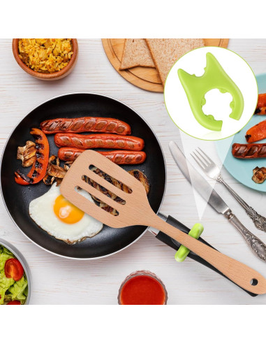 Soporte de Cuchara de Silicona Cobee 4 Piezas Antideslizante