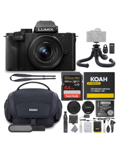 Cámara Sin Espejo Panasonic LUMIX G100 4K con Lente 12-32mm