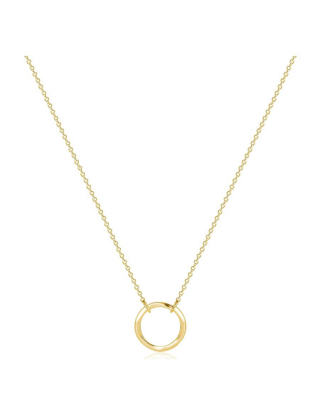 Collar Choker Fettero Dorado 14K Luna Nueva 43 cm Ajustable Collar Choker Fettero Dorado 14K Luna Nueva 43 cm Ajustable