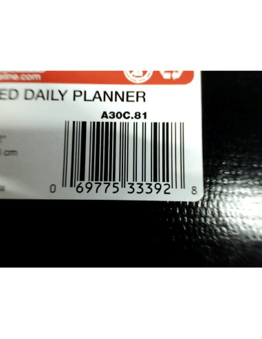Planificador Diario Sin Fecha Blueline, Negro, 200 Páginas, 27.3x21.6 cm