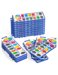 Conjunto de Pintura Acuarela Shuttle Art 16 Colores 15 Piezas