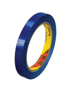 Cinta de película color 3M Scotch 690 azul 12 mm x 66 m