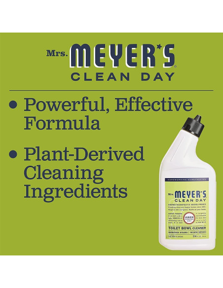 Limpiador de Inodoro Mrs. Meyer's Clean Day Verbena Limón 24 oz - Pack 8
