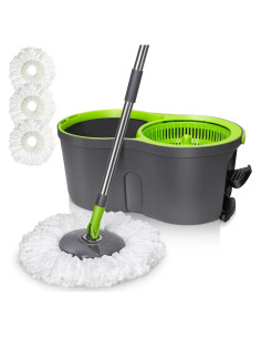 Set de Mopa Giratoria Masthome con Cubo y Escurridor 360