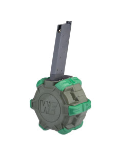 Cargador Airsoft GoldenBall WE-Tech 1911 Gas Blowback 400 Balas Verde OD