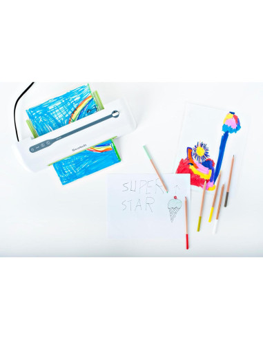 Hojas de Laminado Autoadhesivas Scotch 21.6x27.9 cm, 25 Unidades