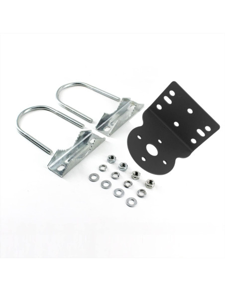 Abrazadera de mástil para antena BGTLGIO UHF VHF CB 15.24cm