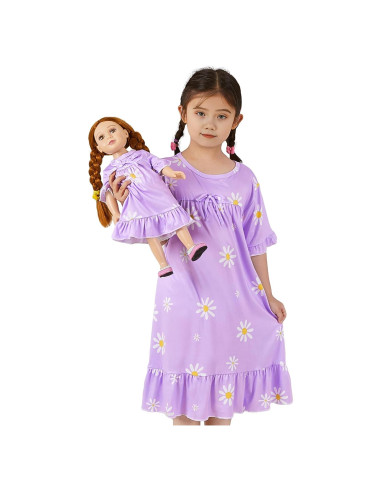 Vestido de Noche Vintage MHJY para Niñas y Muñeca 18"