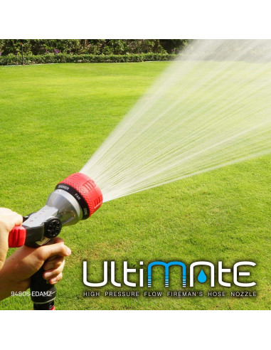 Boquilla de Manguera de Bombero Eden 96806 Metal 7 Patrones