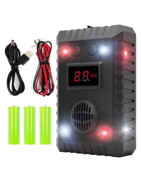 Repelente de Roedores Ultrasonido BugBane BB-RodCar-V3 12V