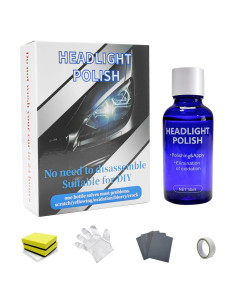 Kit de Restauración de Faros POKITA X - 30ml Reparación UV