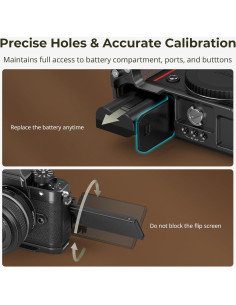 Mango de Madera SmallRig 4801 para Cámara Nikon Z f - Agarre L 2