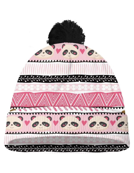 Gorro de Invierno Unisex Niños Pompon Lana Cálido 22 cm Gorro de Invierno Unisex Niños Pompon Lana Cálido 22 cm