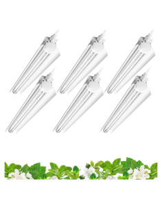Luces de Cultivo Barrina T8 2FT 5000K Espectro Completo 144W