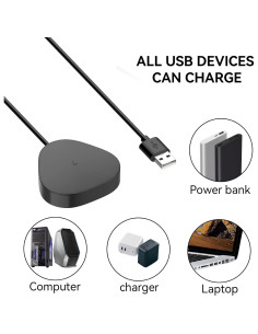 Base de Carga Compatible Sonos Roam SL - Cargador Negro 2