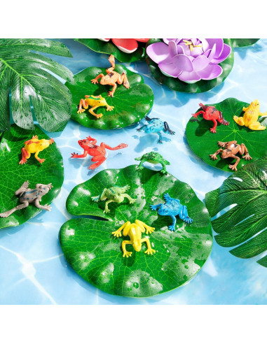 Set de 36 Juguetes de Ranas de Plástico HTZNHXT para Niños