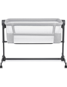 Cuna Kinderkraft Neste UP2 2 en 1 Co-Sleeper Ajustable Gris 2