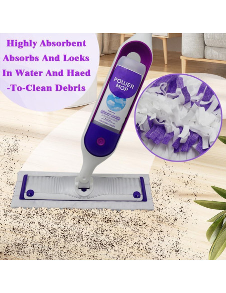 Paños desechables S.wiffer PowerMop 10 unidades multi-superficie