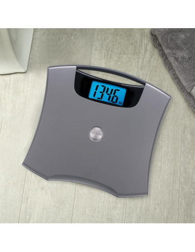 Báscula Digital Taylor 200 kg con Pantalla Jumbo Azul