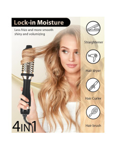 Cepillo Secador 4-en-1 BEITMISS con Tecnología Iónica 1200W 2